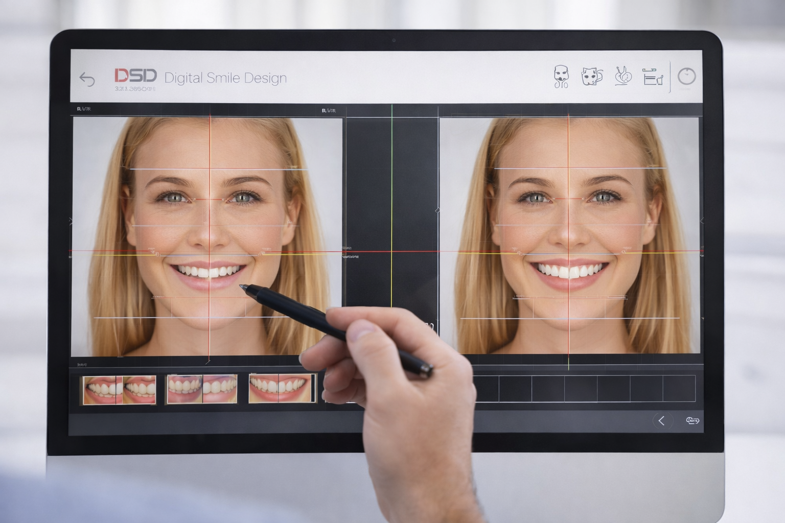 Diseño digital de sonrisa en madrid