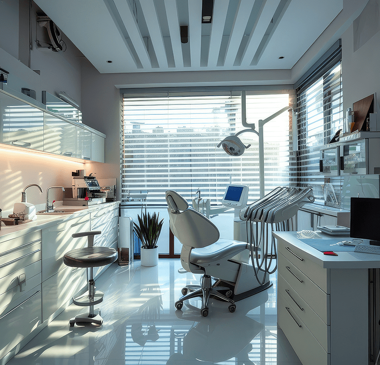 clinica dental moderna interior
